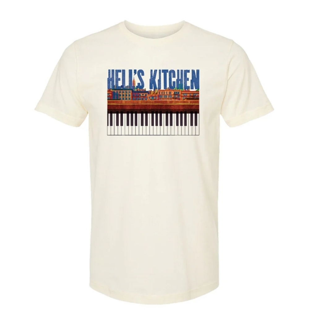 🎭🌟OFFICIAL BROADWAY HELL'S KITCHEN KEY ART TEE -GENDER NEUTRAL- 2X